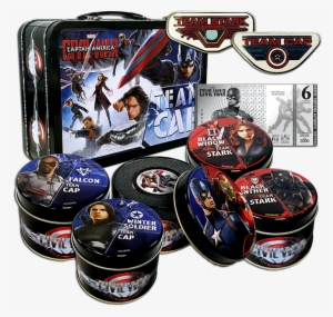 Pure Silver 6-coin Set Captain America - Silver