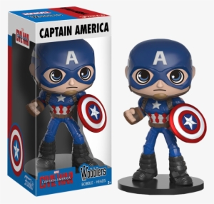 Funko Wobblers Marvel Captain America - Captain America Civil War Bobble Head
