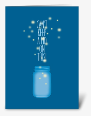 Fireflies Greeting Card - Electronics