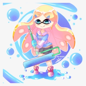 Fanart Splatoon X Zelda By X One Heart X On Deviantart - Zelda Transparent Fanart