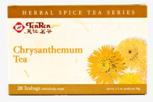 Chrysanthemum Tea - Ten Ren Ginger Tea (caffeine Free) - 20 Bags