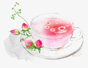 Hibiscus Tea Png - Plano De Fundo Cha Flores