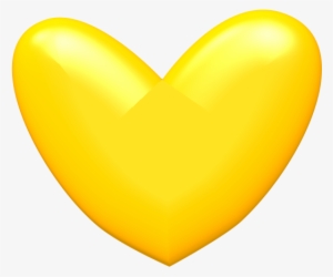Yellow Heart Png Image - Yellow Heart Clip Art