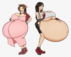Final Fantasy Vii Aerith Gainsborough Tifa Lockhart - Aerith Inflation