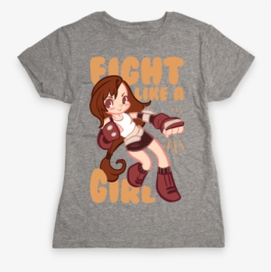 Fight Like A Girl Womens T-shirt