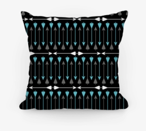 Bow Arrow Stripe Pattern Pillow - Cushion