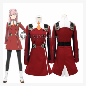 Darling In The Franxx Zero Two Code 002 Pilots Red - Zero Two Cosplay Suit