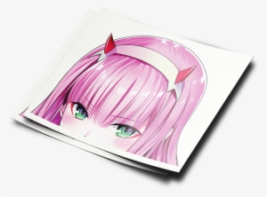 Zero Two Peeker - Cartoon