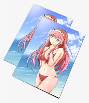 Summer Zero Two Print - Zero Two