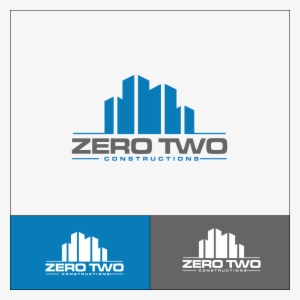 Construction Logo Design For Zero Two Constructions - Aerotek