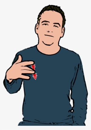 Open Hand With Bent Middle Finger - British Sign Language Animals