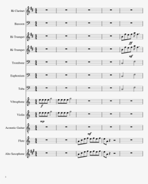 Mlg Group Serious Anthem Background Cover Sheet Music - Clarinet