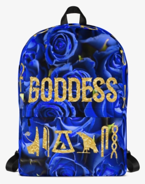 Negash ™ Blue Rose Goddess Backpack