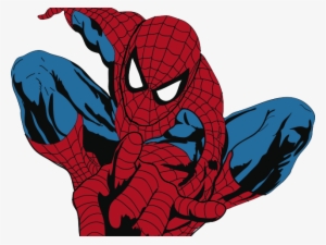 Spiderman Face Clipart - Spiderman Vector