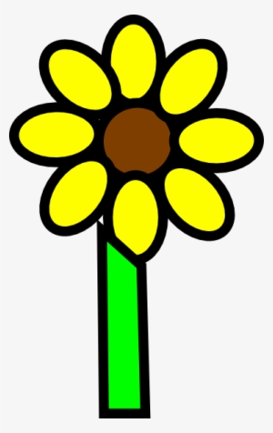 How To Set Use Sunflower With Stem Svg Vector