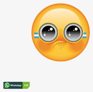 Errötetes Emoji Mit Gesichtsröte Und Argentinien Flaggen - Whatsapp