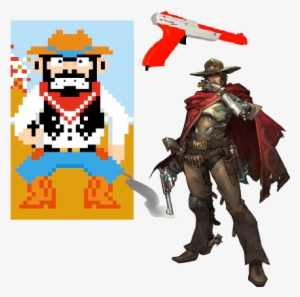 Mccree X Wild Gunman Overwatch, Nintendo - Jesse Mccree Official Art