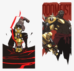Extracted All Doomfist Sprays As Pngs - Contrast Tank