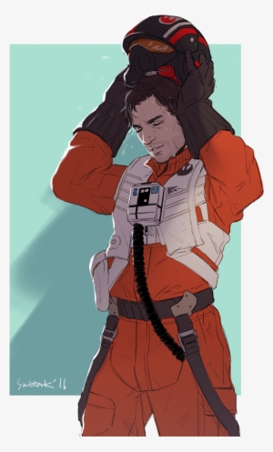 Star Wars The Force Awakens Poe Dameron Sun-stark - Star Wars