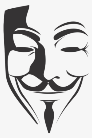 Anonymous Mask Png Transparent Images - V For Vendetta Anonymous Mask Guy Guido Fawkes Decal