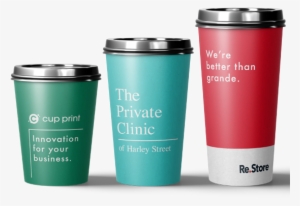 Branding For Printed Paper Cups Is Vital - Coffee Paper Cup Front