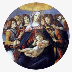 Madonna Of The Pomegranate By Sandro Botticelli - Botticelli Madonna Of The Pomegranate