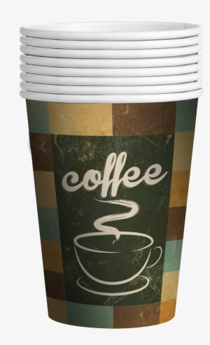 Paper Cups - Obraz Na Plátně - Coffee Shop (1)