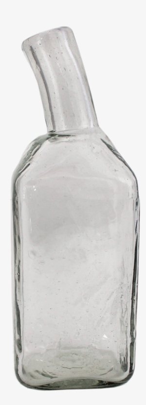 Crooked Neck Glass Bottle - Glass Bottle