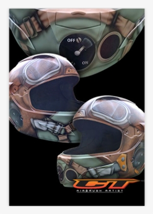 Custom Airbrush Harness Racing / Trotting Helmet With - Horse