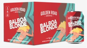 Balboablonde Box Can - Golden Road Brewing