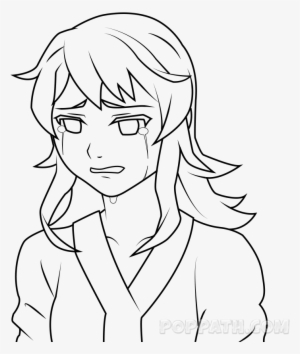 Crying Drawing At Getdrawings - Draw Female Crying