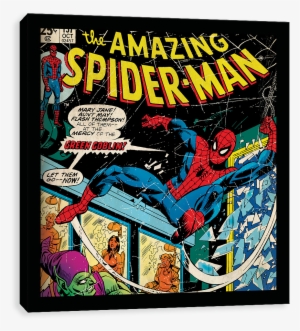 Comic Cover Spider Man Green Goblin Black Square - Iphone 8 Plus Case Marvel