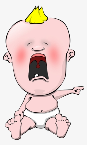Cartoon Crying Baby Png