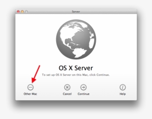 Server Welcome Window - Os X Server 10.8