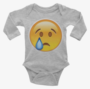 Emoji Baby Long Sleeve One Piece - Infant Bodysuit