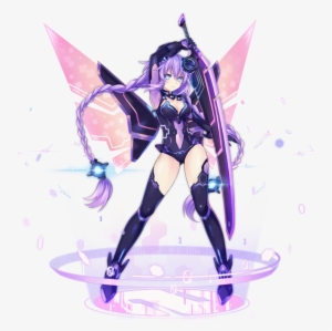 Purple Heart's Design For The Event In Azur Lane - Hyperdimension Neptunia Azur Lane
