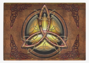 Triquetra Celtic Cutting Board - Cafepress Celtic Triquetra On Pearl Puzzle
