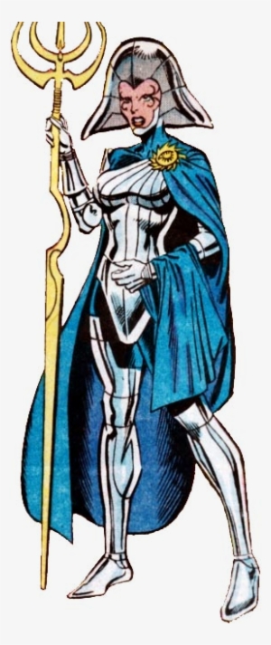 Pin By Eni On Comic Art 40=professor X And Lilandra - Lilandra Marvel Png