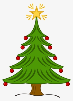 Christmas Tree, Christmas, X-mas, Tree, Xmas, Holly - Christmas Tree Illustration Png