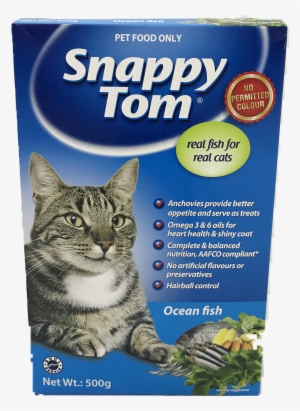 Snappy Tom Ocean Fish 500g - Snappy Tom Salmon With Chicken 1.5 Kg