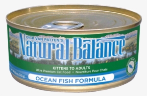 Natural Balance Ultra Premium Ocean Fish Cat Food - Natural Balance Cat Can Ocean Fish 24/6 Oz