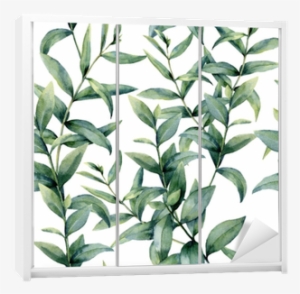 Watercolor Realistic Eucalyptus Pattern - Eucalyptus Pattern