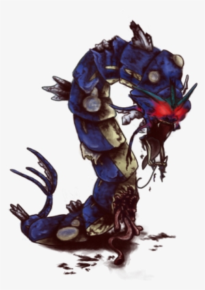 “ Infected Gyarados By Colorofashes ” - Gyarados Creepypasta