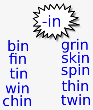 Word Family Clip Art - Star Burst Clip Art