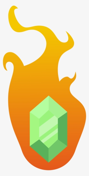 Emerald's Cutie Mark - Mlp Cutie Mark Fire