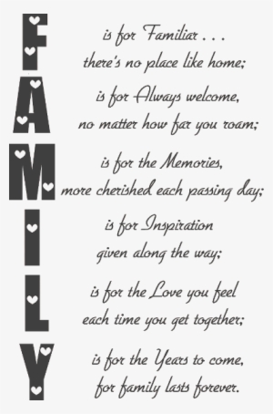 About Me - Family Anagram