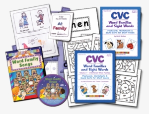 Word Family Songs Animated Dvd - Cvc Worksheets
