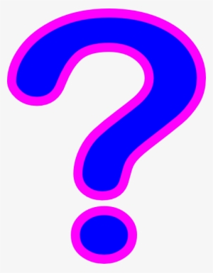 Question Mark Clipart Pink - Cartoon Picture Of Question Mark