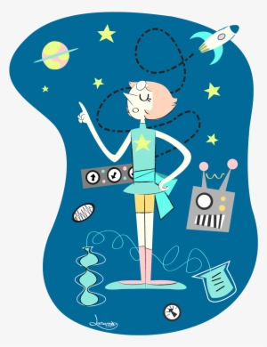 Been Watching Steven Universe And Rocky & Bullwinkle - Illustration