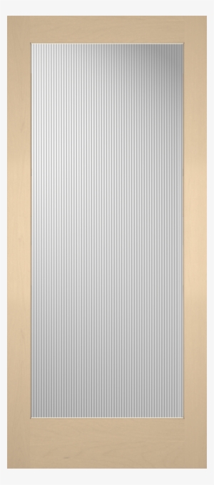 Authentic Wood Glass Panel Interior Door - Paper Product